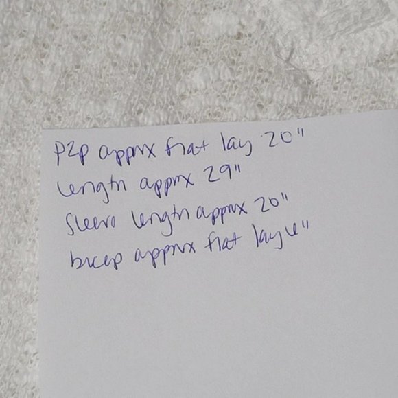 We the free Cotton White Top Small - Picture 5 of 6